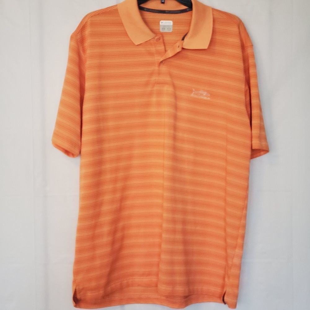 Columbia Sportswear Polo with Vented Mesh Back Sz L